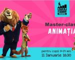 Master-class pentru copii 9-14 ani "Crearea animației"