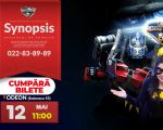 Synopsis - Spectacol Interactiv de Animație pentru copii realizat de Liga Roboților | +3