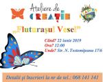 Atelier de creație pentru copii: „Fluturașul vesel”