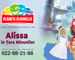 Alissa în Țara Minunilor -  Spectacol Interactiv de Animație pentru Copii | +3