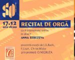 Transmisiune LIVE - Recital de orga cu Anna Strezeva