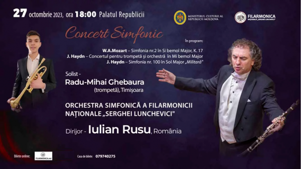 Concert simfonic, dirijor - Iulian Rusu, România