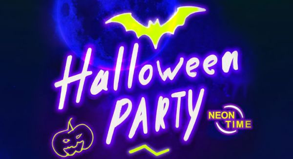 Neon Time Halloween Party