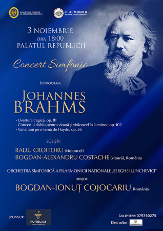 JOHANNES BRAHMS - CONCERT SIMFONIC