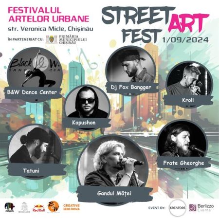 Street Art Fest Chișinău - Festivalul Artelor Urbane