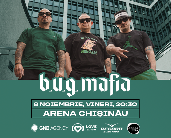 B.U.G MAFIA in Chisinau