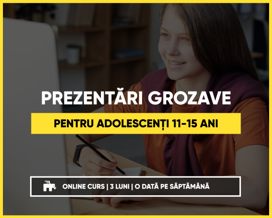 PREZENTĂRI GROZAVE. VIZUALIZARE. CONTENT. STRUCTURA (RO)