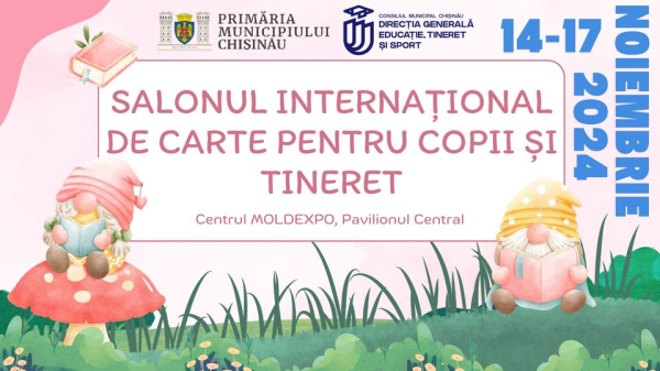 Salonul Internațional de Carte pentru Copii și Tineret!