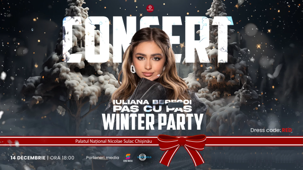 IULIANA BEREGOI PAS CU PAS WINTER PARTY!