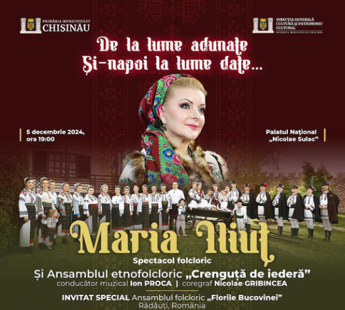 Maria Iliuț și Ansamblul etnofolcloric Crenguță de Iederă