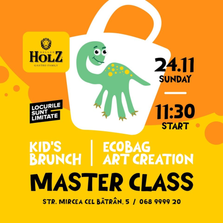 Kid`s Brunch: Ecobag Art Creation