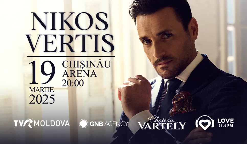 Nikos Vertis returns to Chisinau