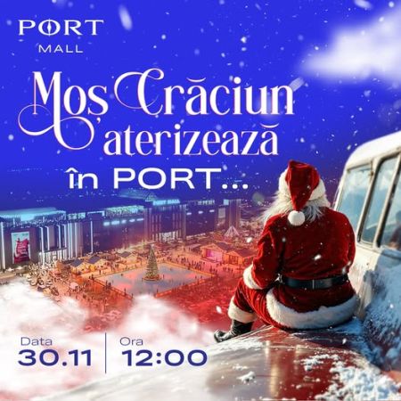 Mos Craciun la Port Mall