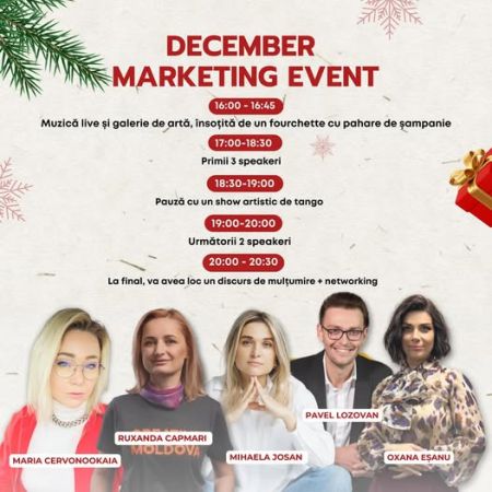 December Marketing Event