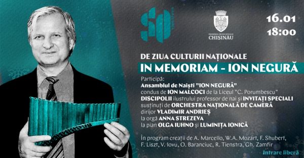 IN MEMORIAM - ION NEGURĂ