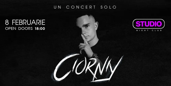 Primul Concert Solo "CIORNIY" la Chișinău