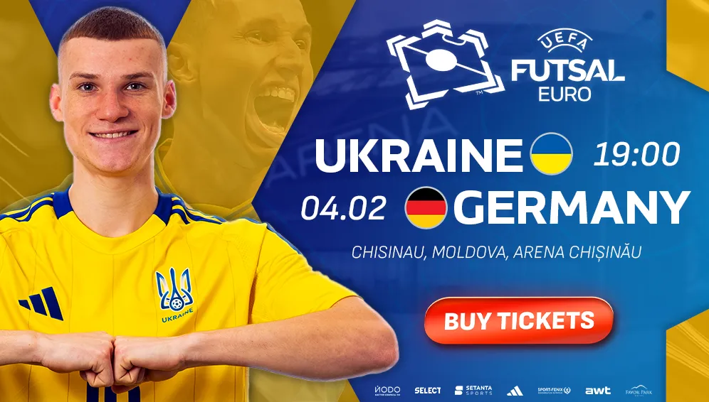 Futsal Euro 2026: Ucraina - Germania