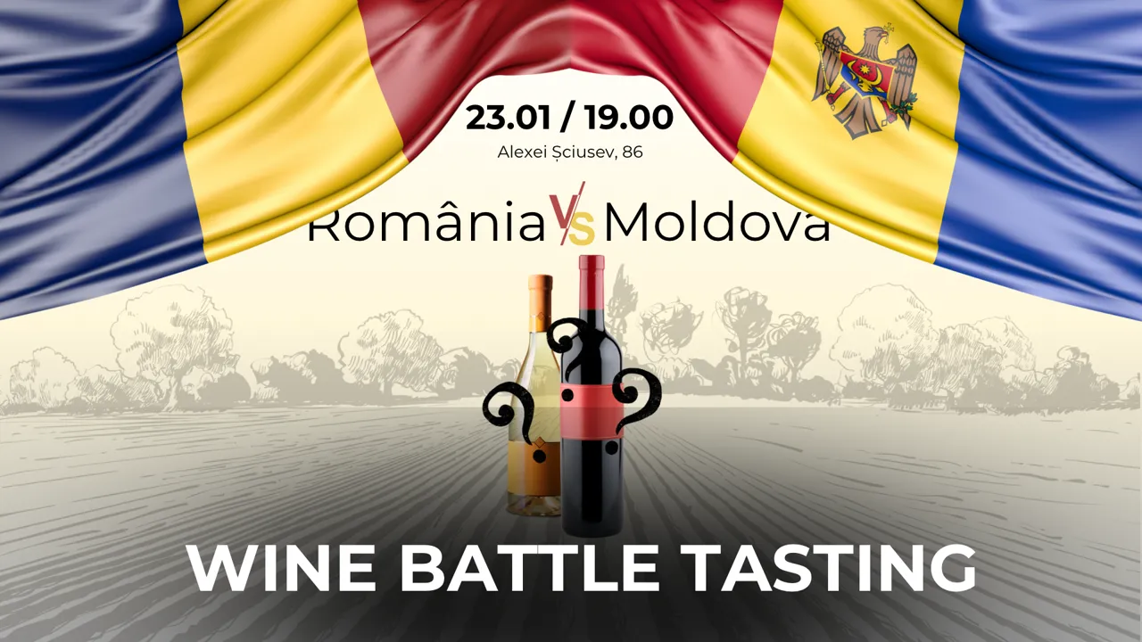 Wine Battle Tasting - Moldova vs. România