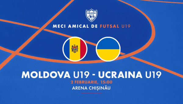 Futsal U19: Moldova vs Ucraina