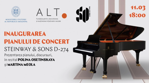 INAUGURAREA SOLEMNĂ A PIANULUI STEINWAY & SONS