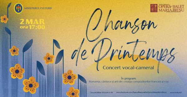 CHANSON DE PRINTEMPS Concert vocal-cameral