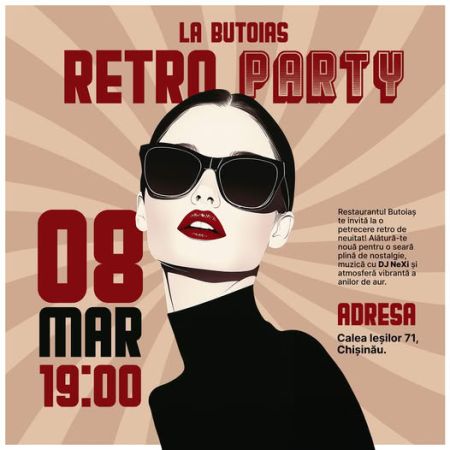 Retro Party cu DJ NeXi – 8 Martie