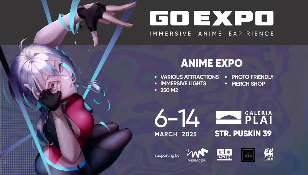 GoExpo: Immersive Anime Experience — O imersiune în lumea anime