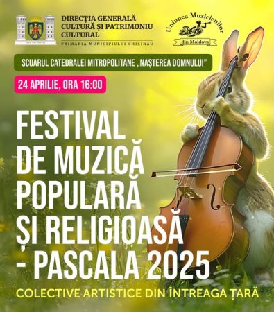 Festivalul de muzică populară și religioasă - Pascala 2025!