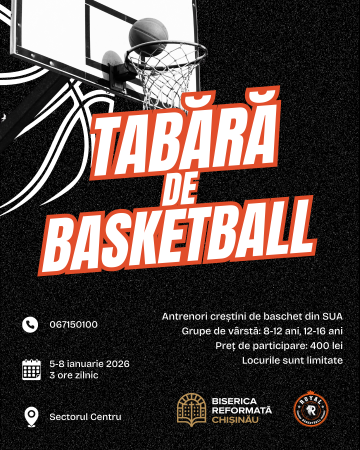 Tabără de Basketball pentru copii și adolescenți