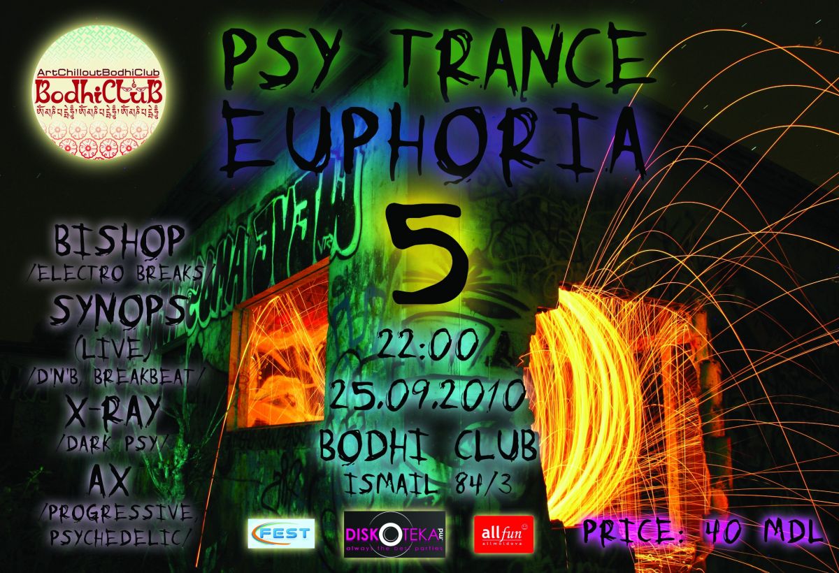 Psy Trance Euphoria 5 - Вечеринки - Fest.md